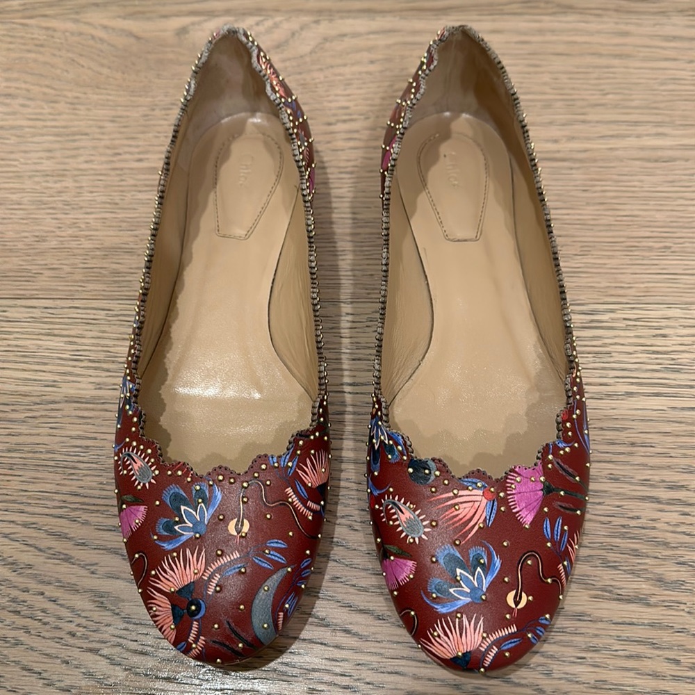 Chloe ballerina flats